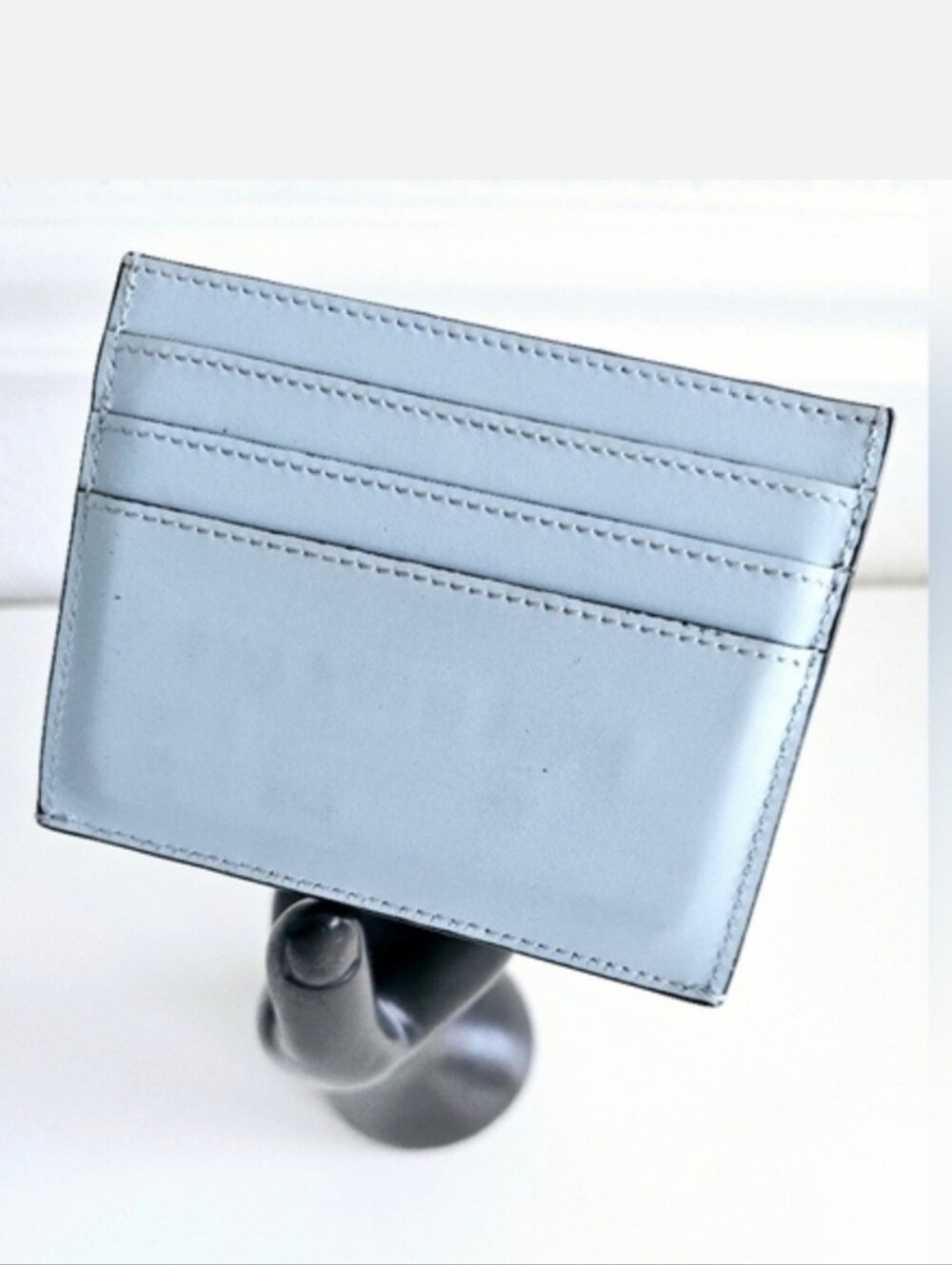 Fendi Roma Blue Leather Card Holder - Picture 2 of 11